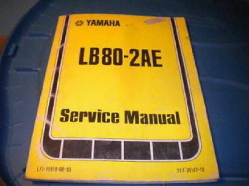 repair manual 75 yamaha chappy lb80